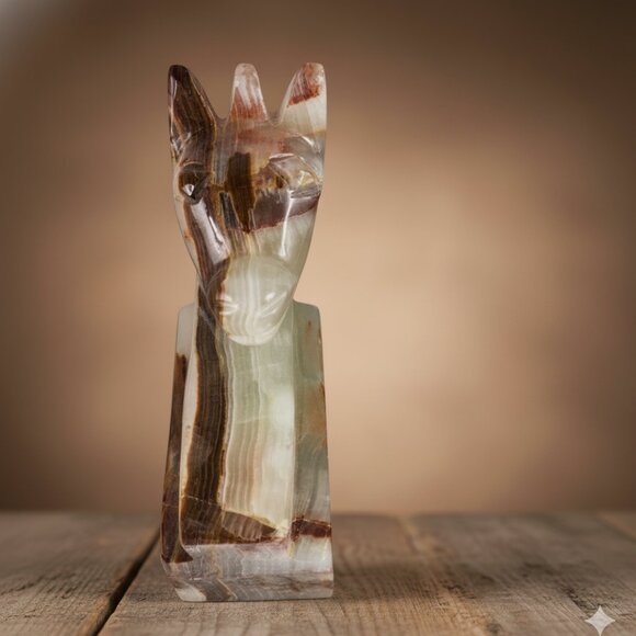 Marble Bookend Horse Head Christmas gift, handmade bookend, premium quality-New - Picture 5 of 16